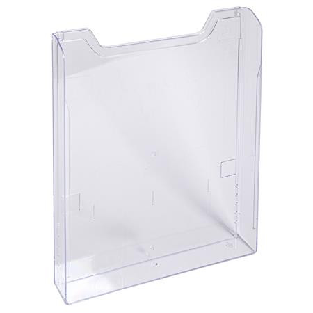 Katalógustartó elem, A4, álló, EXACOMPTA "Office", áttetsző, dupla