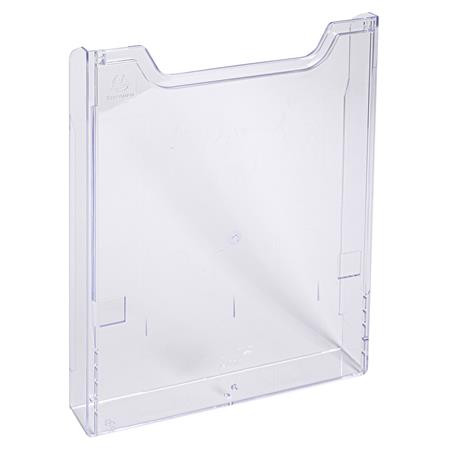 Katalógustartó elem, A4, álló, EXACOMPTA "Office", áttetsző, dupla