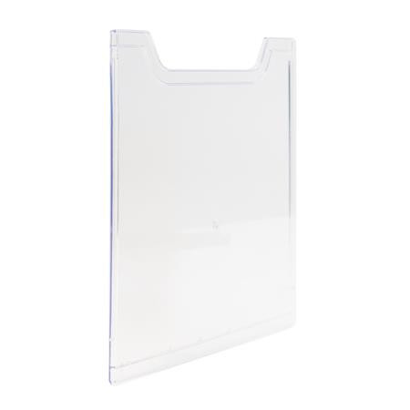 Előlap katalógustartóhoz, A4, álló, EXACOMPTA "Office", áttetsző