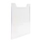   Előlap katalógustartóhoz, A4, álló, EXACOMPTA "Office", áttetsző