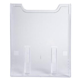   Katalógustartó fali elem, A4, álló, EXACOMPTA "Office", áttetsző