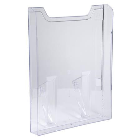 Katalógustartó fali elem, A4, álló, EXACOMPTA "Office", áttetsző