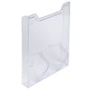 Katalógustartó fali elem, A4, álló, EXACOMPTA "Office", áttetsző