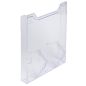   Katalógustartó fali elem, A4, álló, EXACOMPTA "Office", áttetsző