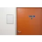   Információs tábla, öntapadó, 2,5x4,4 cm, alumíniumhatású, EXACOMPTA, 2-es