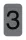 Információs tábla, öntapadó, 2,5x4,4 cm, alumíniumhatású, EXACOMPTA, 3-as