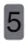 Információs tábla, öntapadó, 2,5x4,4 cm, alumíniumhatású, EXACOMPTA, 5-ös