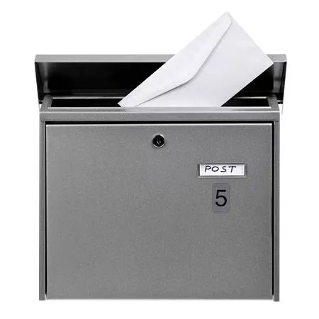 Információs tábla, öntapadó, 2,5x4,4 cm, alumíniumhatású, EXACOMPTA, 5-ös