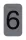 Információs tábla, öntapadó, 2,5x4,4 cm, alumíniumhatású, EXACOMPTA, 6-os