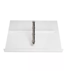   Dokumentumtartó állvány, gyűrűs, EXACOMPTA "Office", áttetsző