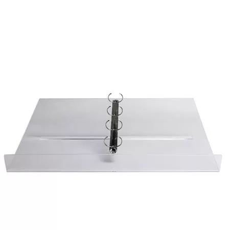 Dokumentumtartó állvány, gyűrűs, EXACOMPTA "Office", áttetsző