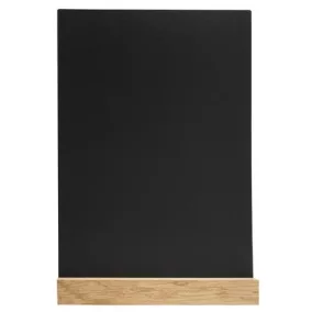 Krétatábla, álló, A4, menükhöz, EXACOMPTA, fekete