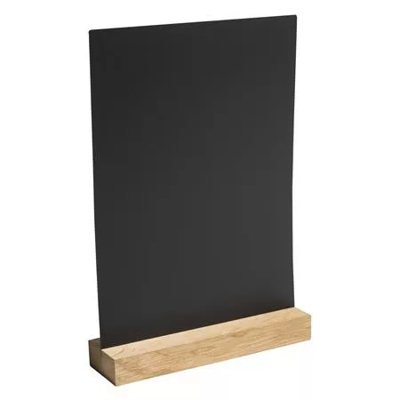 Krétatábla, álló, A4, menükhöz, EXACOMPTA, fekete