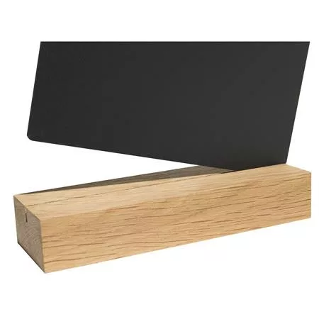 Krétatábla, álló, A4, menükhöz, EXACOMPTA, fekete