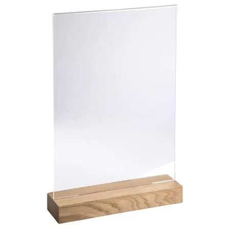 Laptartó, álló, A4, EXACOMPTA, áttetsző