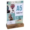 Laptartó, álló, A5, EXACOMPTA, áttetsző
