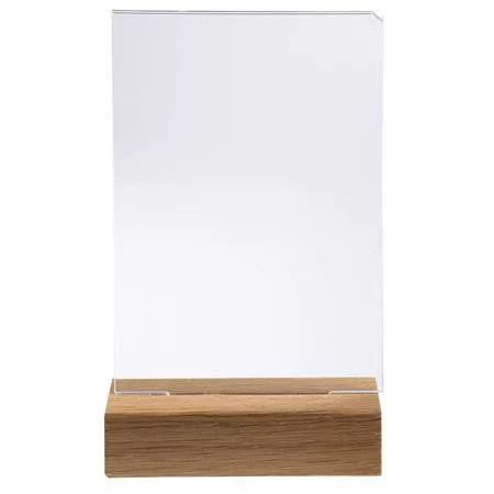 Laptartó, álló, A6, EXACOMPTA, áttetsző