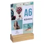 Laptartó, álló, A6, EXACOMPTA, áttetsző