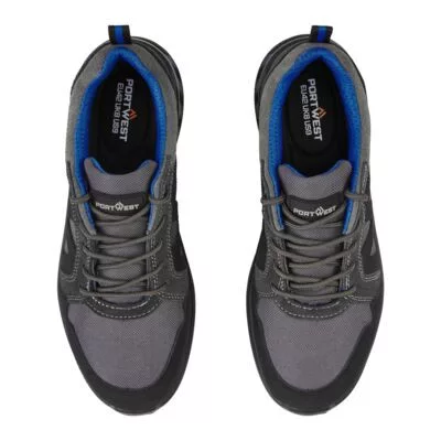 Kompozit hasított bőr és textil cipő S1 SR FO