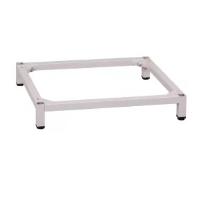   Keretes fém láb fém iskolai öltözőszekrényhez, Szürke/szürke