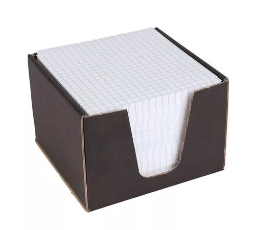 Kockatömb, 100x100x75 mm, adagolóval, FŰZFŐI, kockás