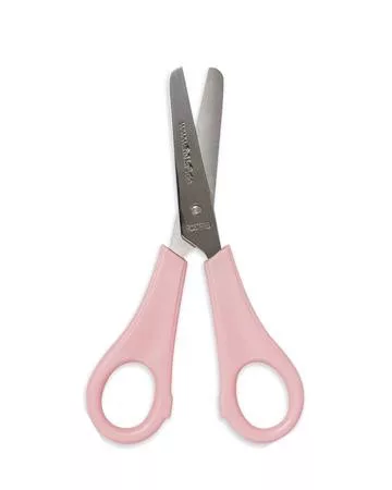 Olló, iskolai, kerekített, 13,5 cm, FOLIA, vegyes színek