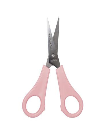 Olló, iskolai, hegyes, 13,5 cm, FOLIA, vegyes színek