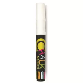   Krétamarker, 2,5 mm, 1 db/bliszter, FLEXOFFICE "Chalkmarker", fehér