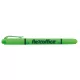 Szövegkiemelő, 1,0/4,0 mm, kétvégű, FLEXOFFICE "HL01", zöld
