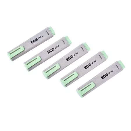 Szövegkiemelő, 1-4 mm, FLEXOFFICE "HL05 Eco Style", zöld