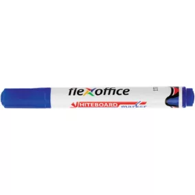   Táblamarker, 2,5 mm, kúpos, FLEXOFFICE "WB03", kék