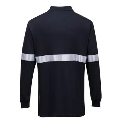 Lángálló, antisztatikus hosszú ujjú pólóing, fényvisszaverő csíkkal