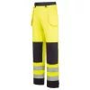 Bizflame Work Hi-Vis Contrast FR lengőzsebes nadrág