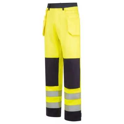 Bizflame Work Hi-Vis Contrast FR lengőzsebes nadrág
