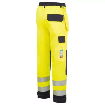 Bizflame Work Hi-Vis Contrast FR lengőzsebes nadrág