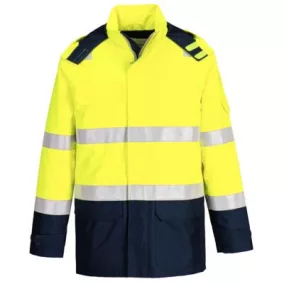Bizflame Rain+ Hi-Vis Light Arc lángálló kabát