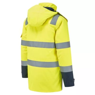 Bizflame Rain + Hi-Vis Multi-Norm Contrast FR téli kabát