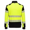PW3 Modaflame Knit Hi-Vis FR lángálló teljes cipzáras pulóver