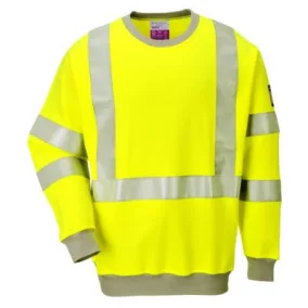 Lángálló antisztatikus Hi-Vis pulóver
