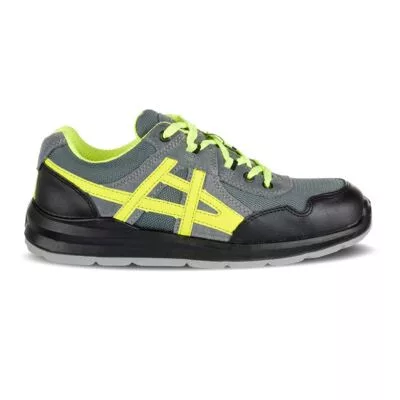 Acél, bőr trainer  S1 FO SR