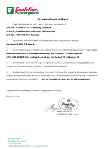 VÉDŐNADRÁG + CSIZMA, VÍZÁLLÓ_42