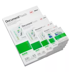 Meleglamináló fólia, 250 mikron, 65x95mm, fényes, GBC