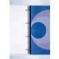   Lefűző csík, A4, PVC, spirálozáshoz, GBC "File Strips"