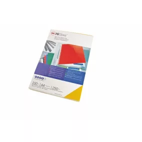 Hátlap, A4, 250 g, fényes, GBC "HiGloss", fehér