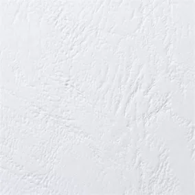   Hátlap, A4, 250 g, bőr mintázat, GBC "LeatherGrain", fehér