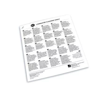 Laminálógép tisztítókarton, A4, GBC
