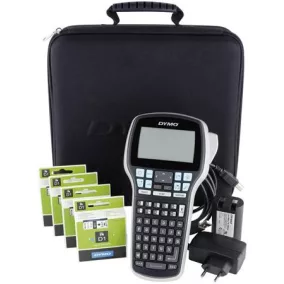   Elektromos feliratozógép, DYMO "LM 420P" készlet táskában