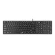 Billentyűzet, vezetékes, USB, HUN, GENIUS "Slimstar 126"