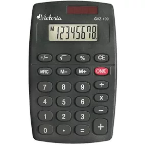   Zsebszámológép, 8 számjegy, VICTORIA OFFICE, "GVZ-109"
