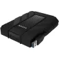   2,5" HDD (merevlemez), 1TB, USB 3.2 Gen1, ütésálló, ADATA "HD710P", fekete